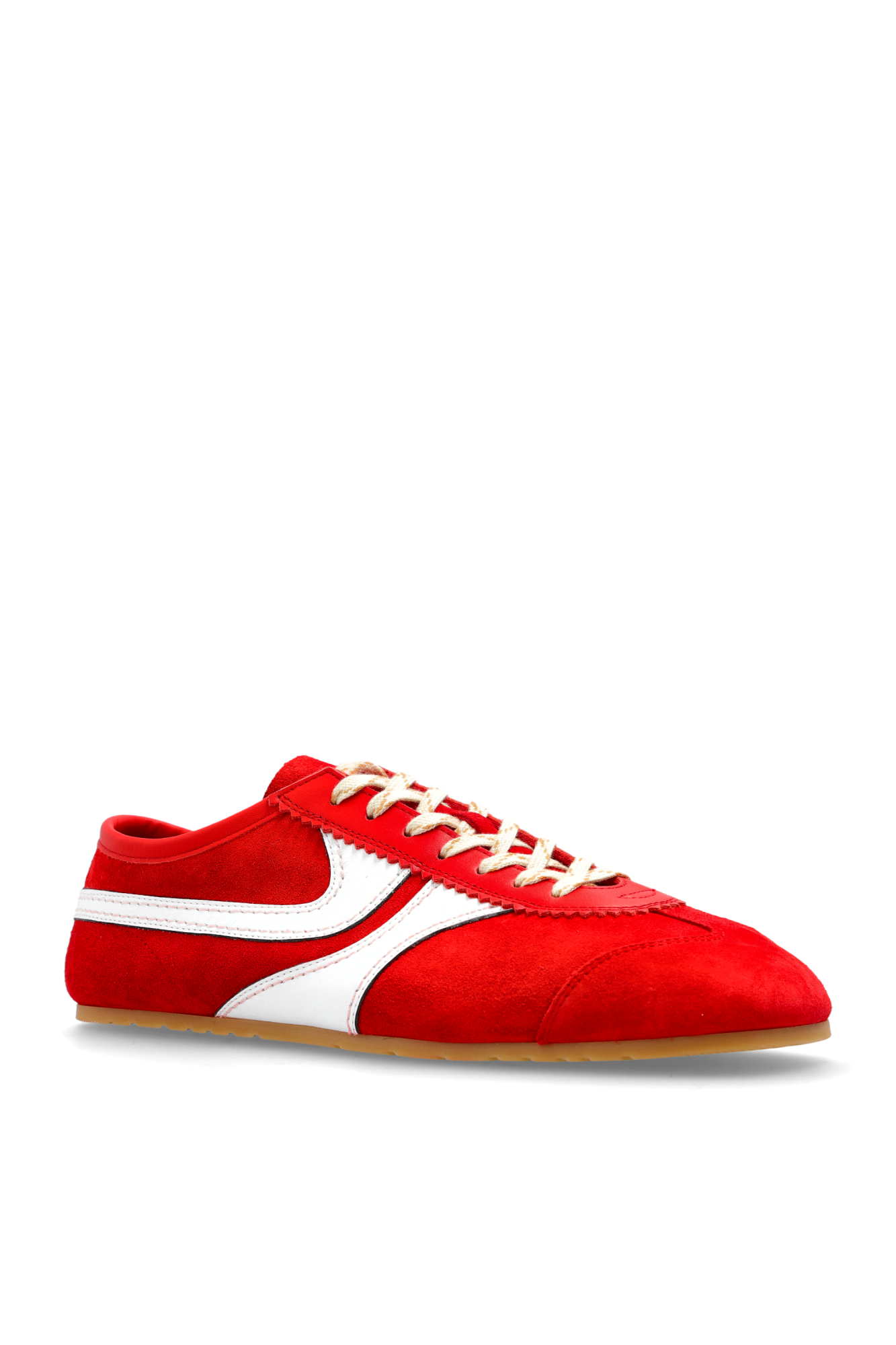 Red Leather sports shoes Dries Van Noten - Vitkac Canada